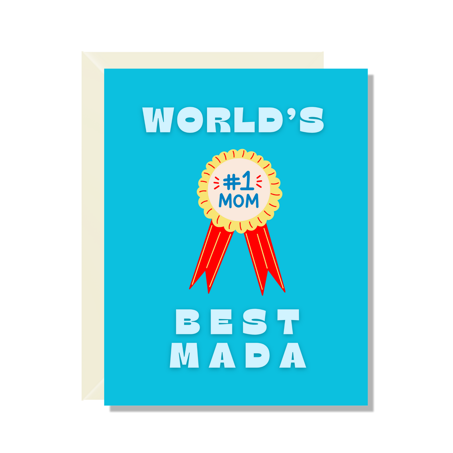 Best Mada Greeting Card
