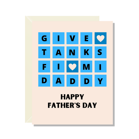 Give Tanks Greeting Card