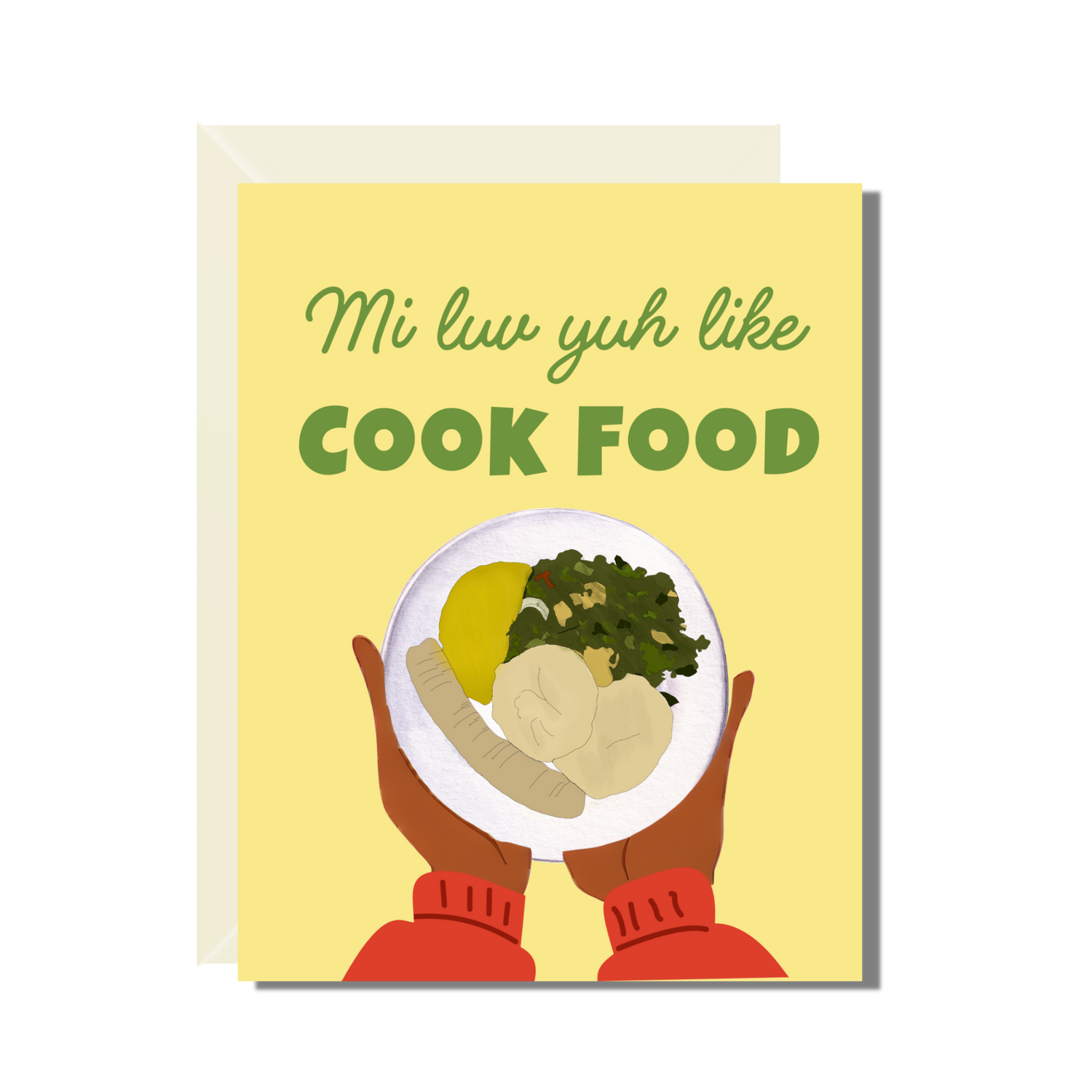 Love Like Cook Food Greeting Card